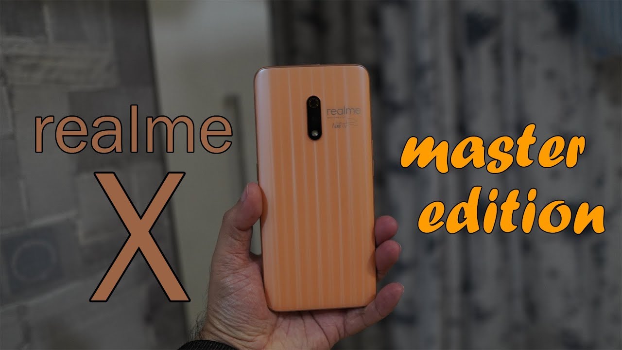 Realme X Onion unboxing and first impression, the Realme X master edition for Rs. 19,999