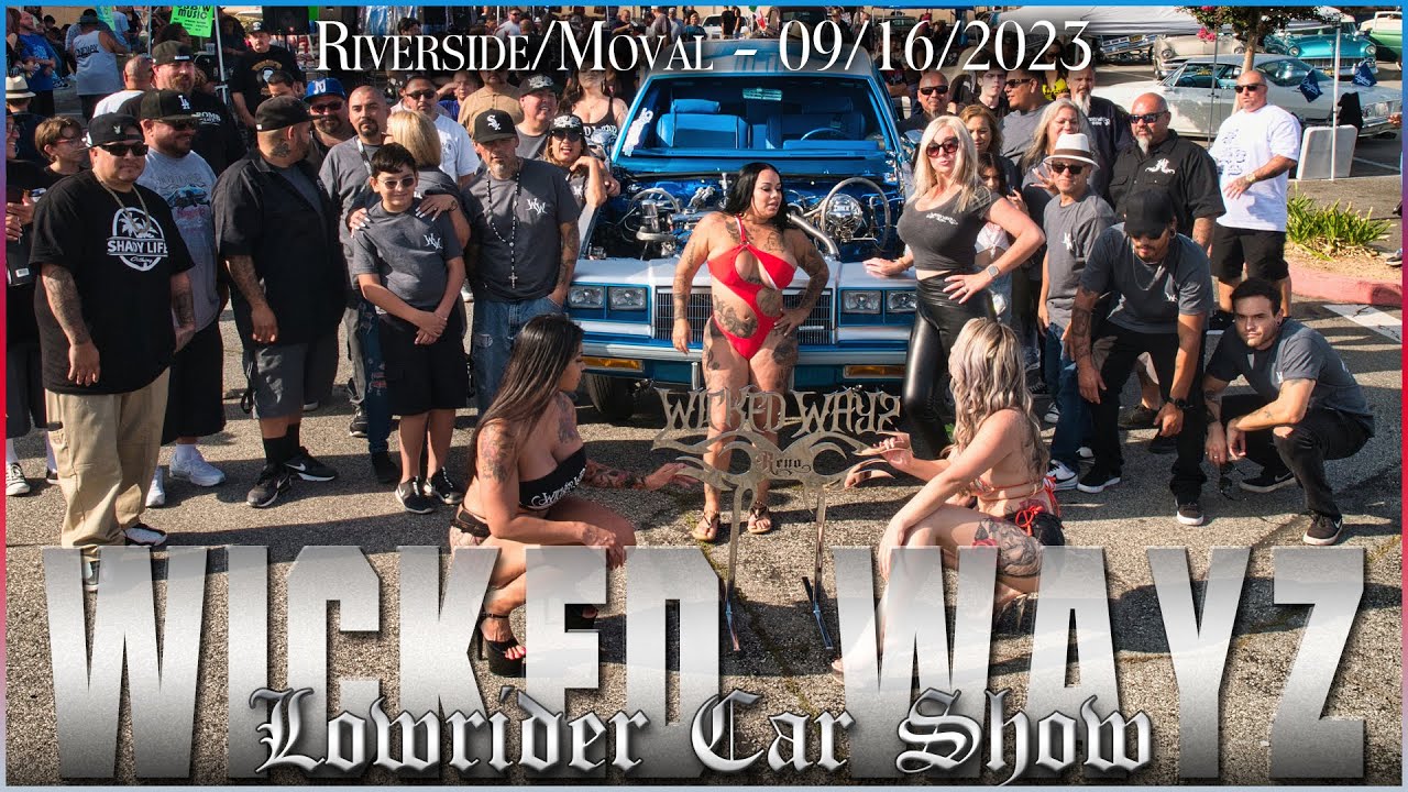 Wicked Wayz CC Car Show in Moreno Valley 09/16/2023 Alaniz Beatz *BONUS Dirt Dog cruise FOOTAGE*