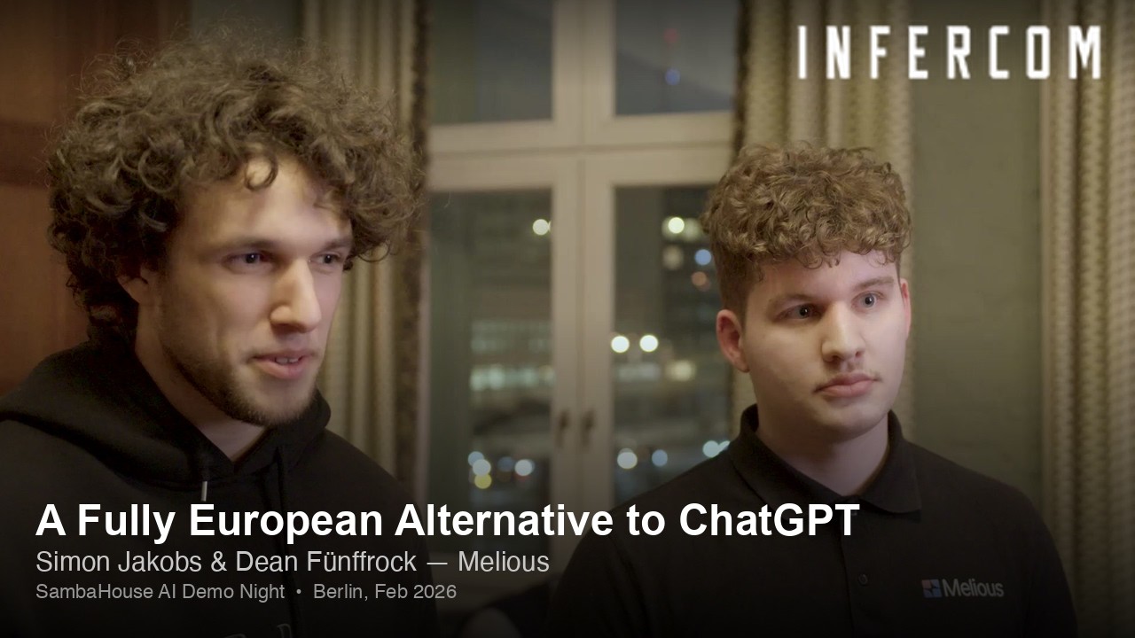 Building a Fully European Alternative to ChatGPT | SambaHouse Berlin