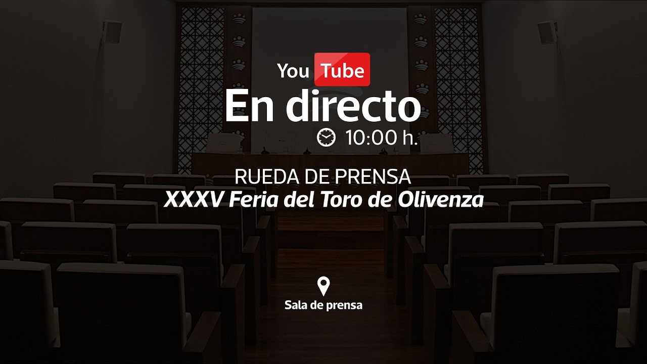 RUEDA DE PRENSA | XXXV Feria del Toro de Olivenza