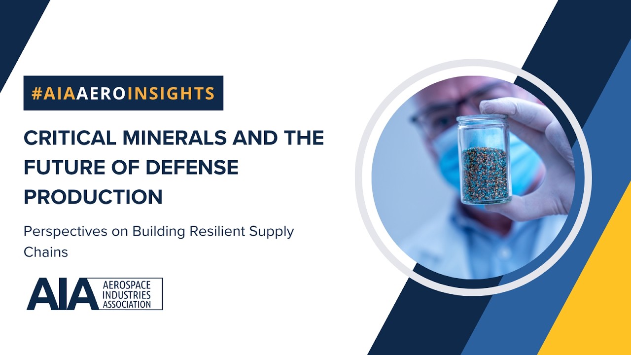 Critical Minerals and the Future of Defense Production