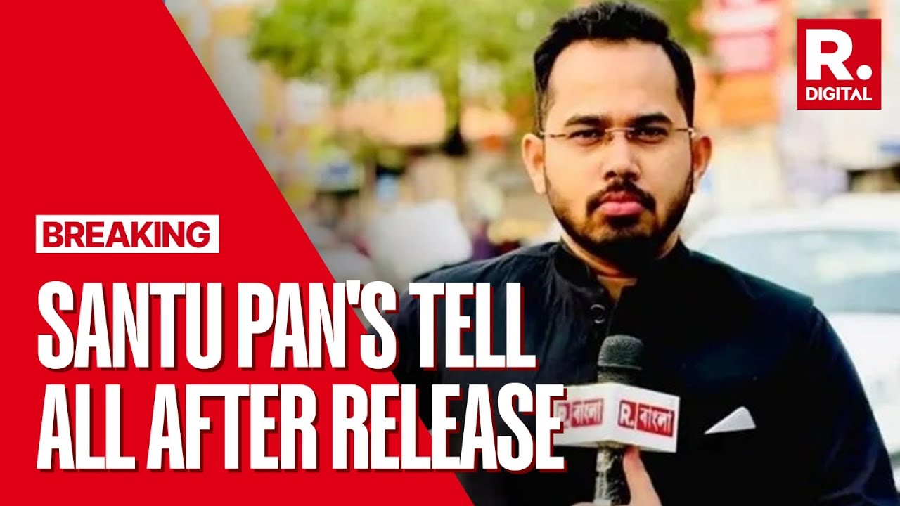 After 3 Days of Arrest, Republic Bangla Reporter Santu Pan Exposes Sandeshkhali