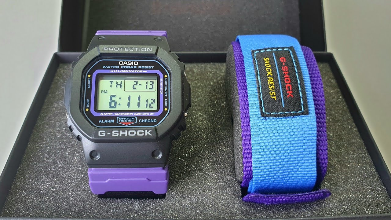 Цветастые Casio G-Shock DW-5600THS-1E
