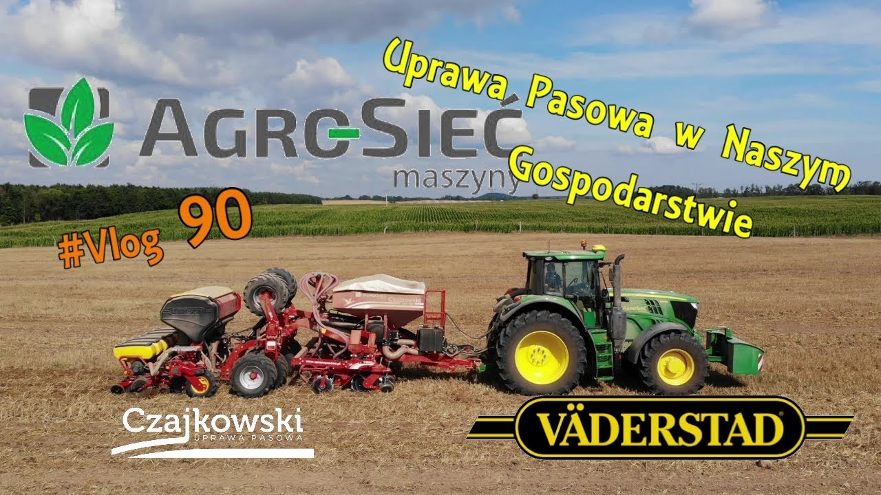 #Vlog90 Pierwsza Uprawa Pasowa w naszym Gospodarstwie! Pokazy od Firmy Agro-Sieć Maszyny! #Rolnicy