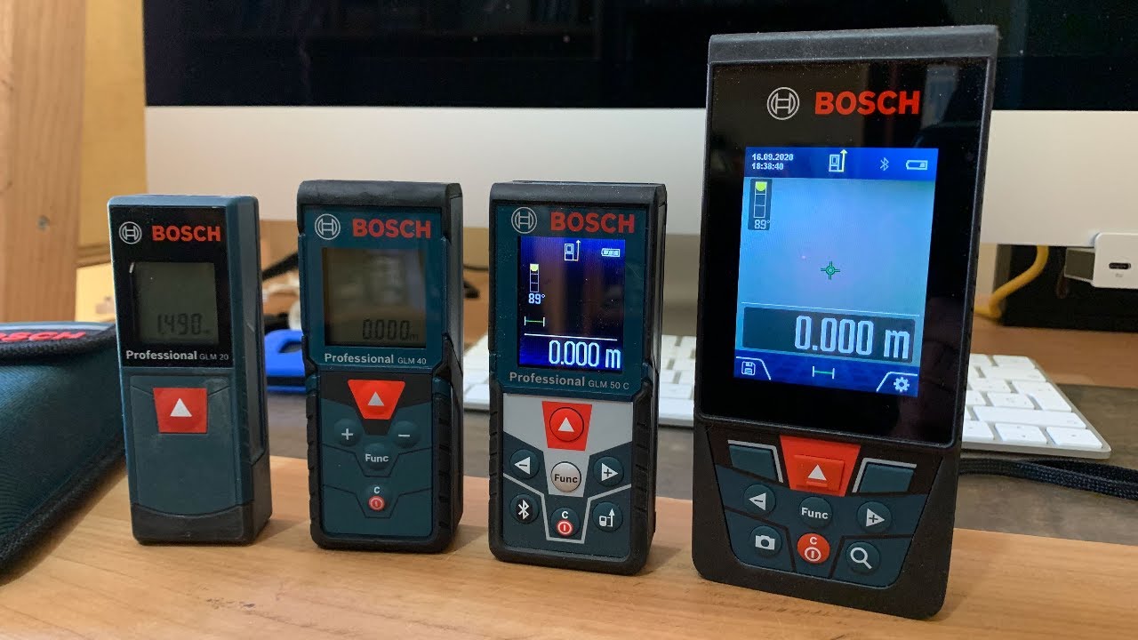 Cómo usar un medidor láser Bosch