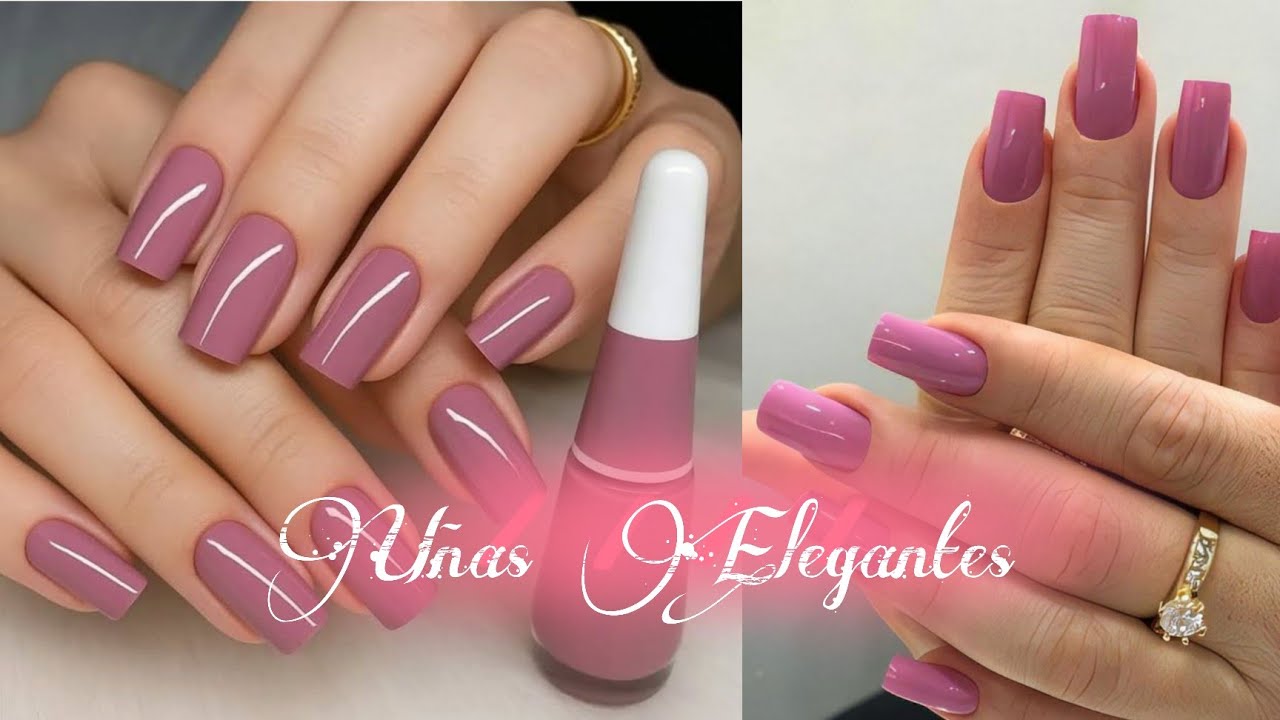 Por Qué Las Uñas Naturales y De Color Liso Transmiten Elegancia