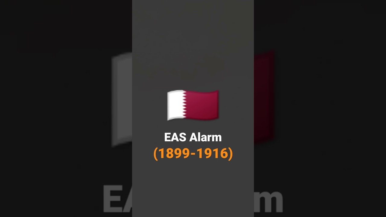 Qatar EAS Alarm 1899 #qatar #shorts #viral #country #easalarm
