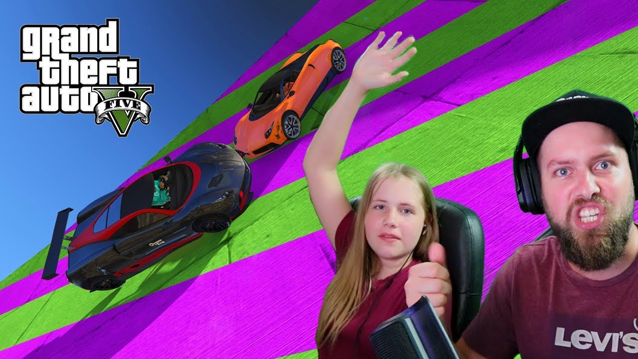 GTA V - HEEFT MIJN ZUSJE SKILLS MET RACEN!?