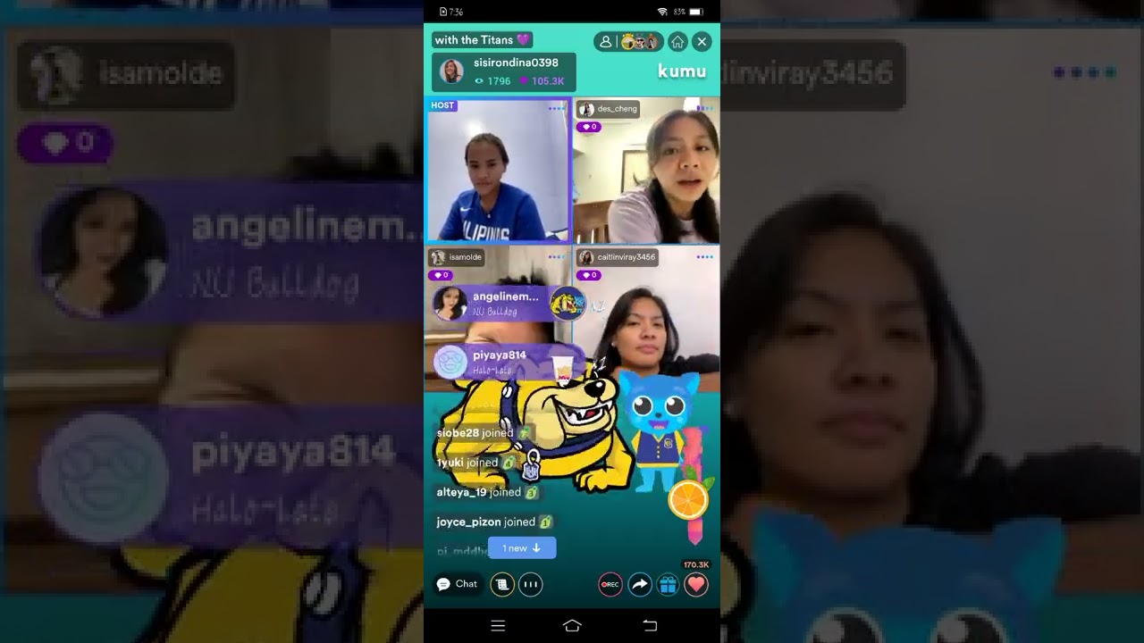 PART4! CMFT CAITLIN VIRAY , DES CHENG , ISA MOLDE & SISI RONDINA KUMU LIVE | JULY 2, 2022