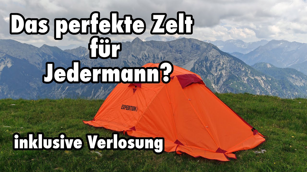 Das perfekte Zelt für Jedermann + Verlosung - Zeltreview - Expedition 1 von GoAlpine