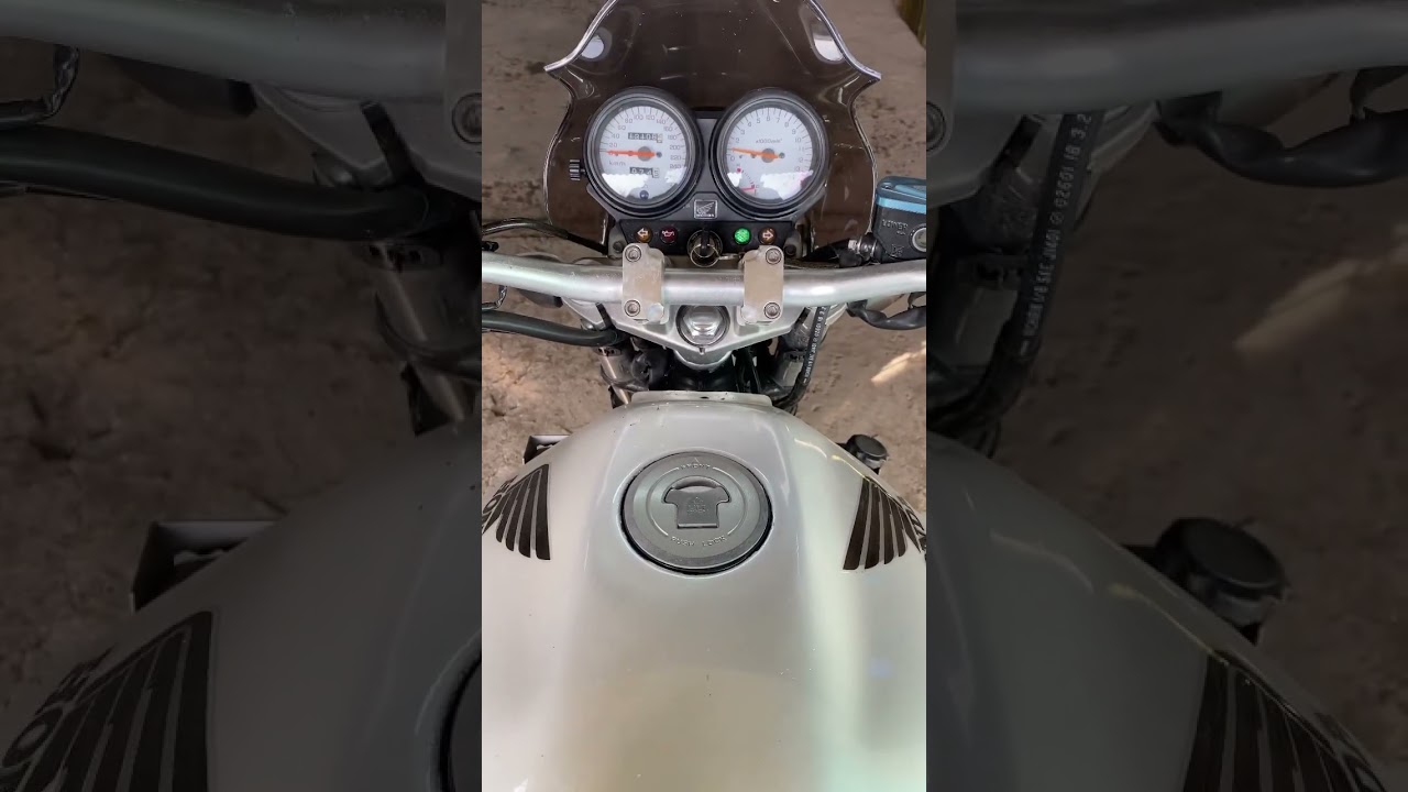 Honda cb 600 hornet.🐝 Первый запуск после зимней спячки)