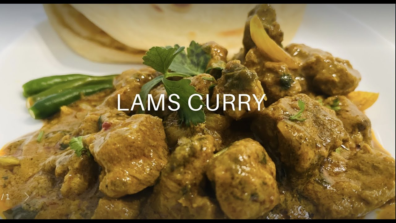 HEB JE DIT AL GEPROBEERD?? LAMS CURRY 😍😋 #lambcurry #curry