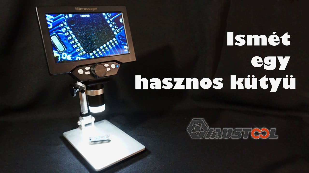 Ismét egy hasznos kütyü | MUSTOOL G1200 Digital Microscope ◆ Eszközteszt