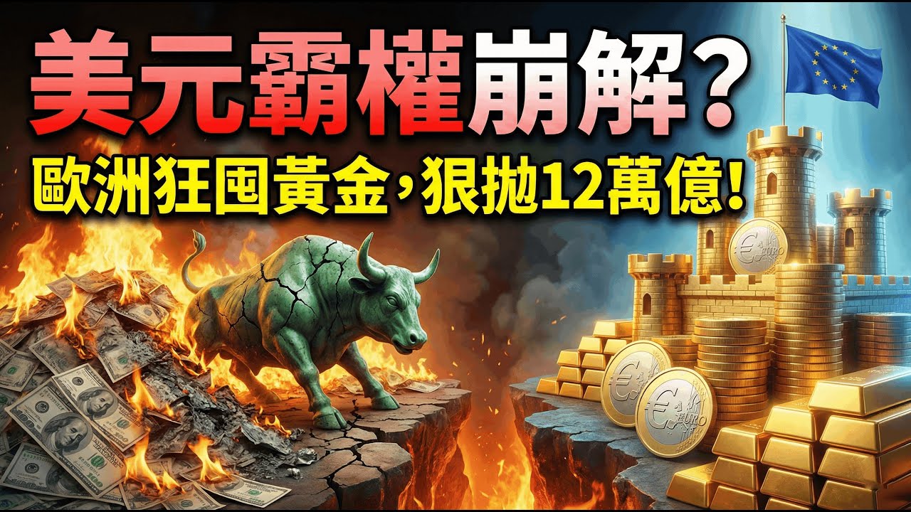 12萬億美元的背叛：歐洲正在秘密拆解美國霸權的底層鋼筋？ #離岸美元 #影子銀行 #美債危機 #去美元化 #金融真相