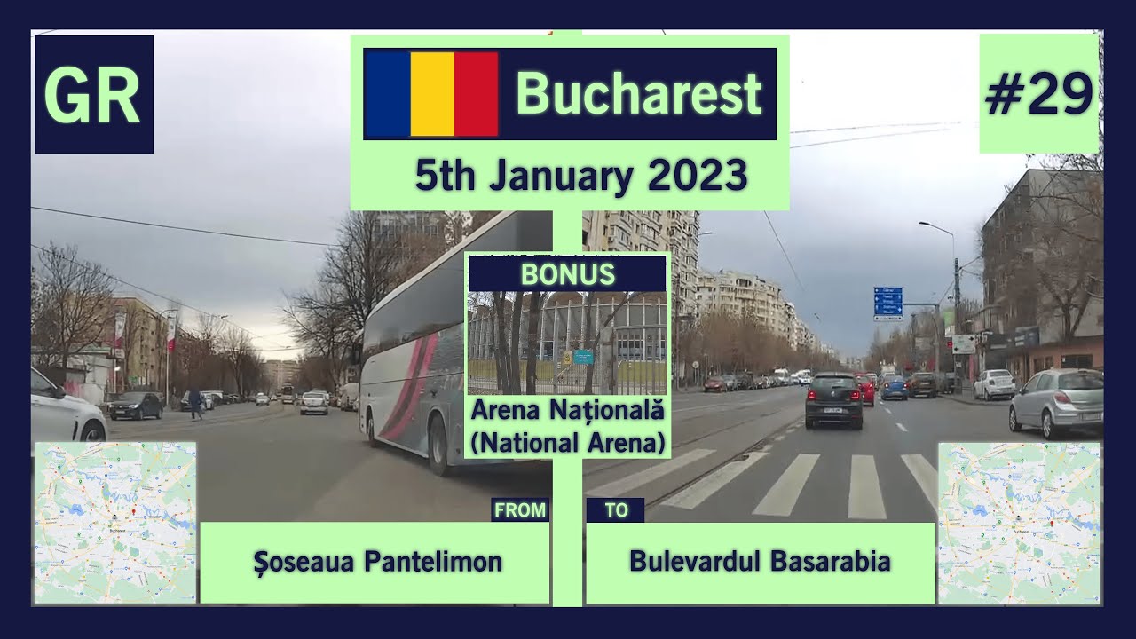 #29 Global Roads | 🇷🇴 Bucharest: Șoseaua Pantelimon - Bulevardul Basarabia | 05/01/2023