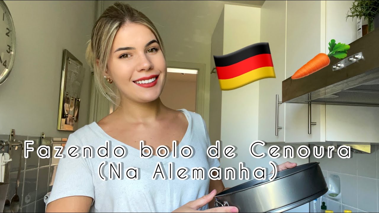Bolo de Cenoura na Alemanha 🥕 [Será que deu certo?] 🇩🇪