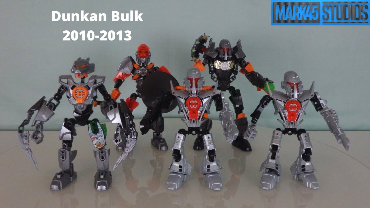 The Evolution of Bulk (2010-2013) | LEGO Hero Factory