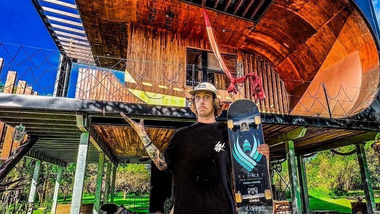 The Most Unique Skateable House In The World?!