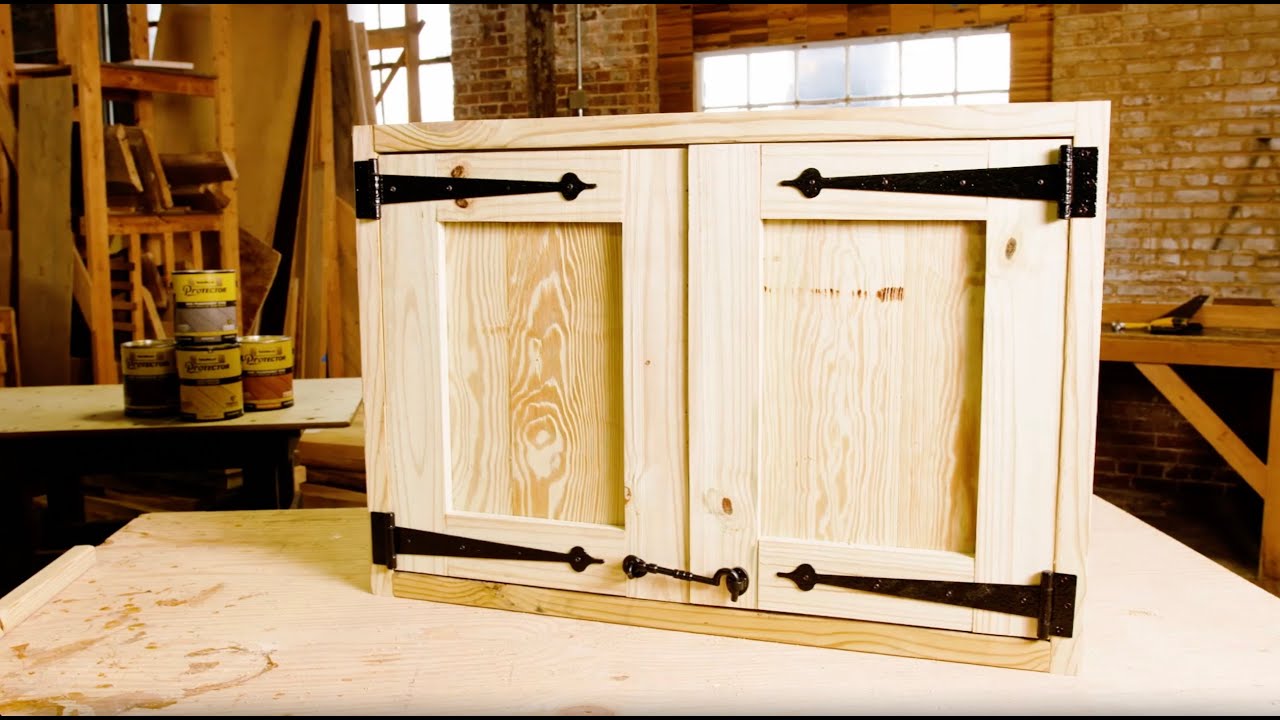 YellaWood® DIY Outdoor TV Cabinet