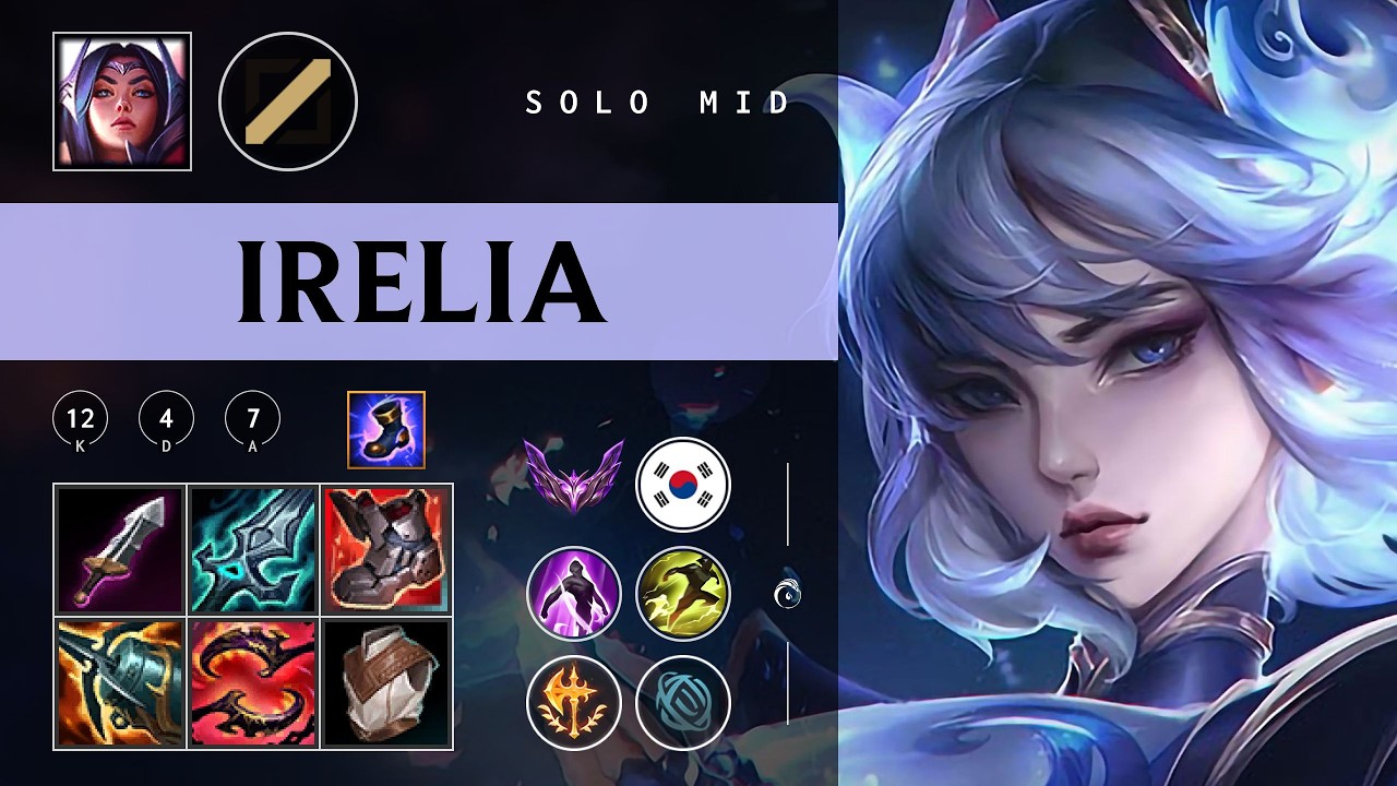 Irelia Mid vs Orianna - KR Master Patch 26.03