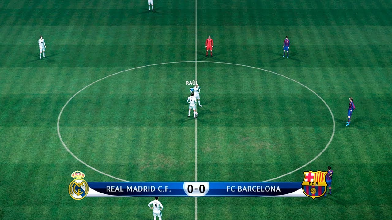 PES 2010 - Real Madrid vs Barcelona | El Clasico