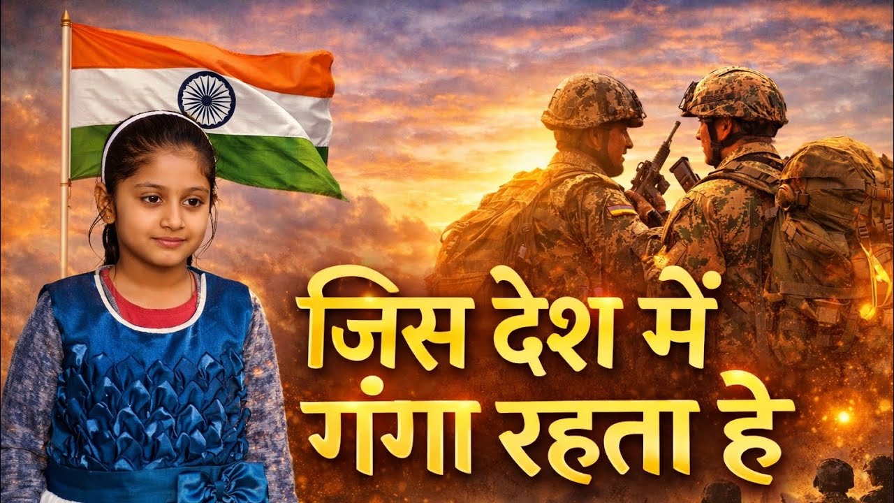 जिस देश में गंगा रहता है।। jis Desh me Ganga rahta hai। School Dance।। Desh Bhakti Song 