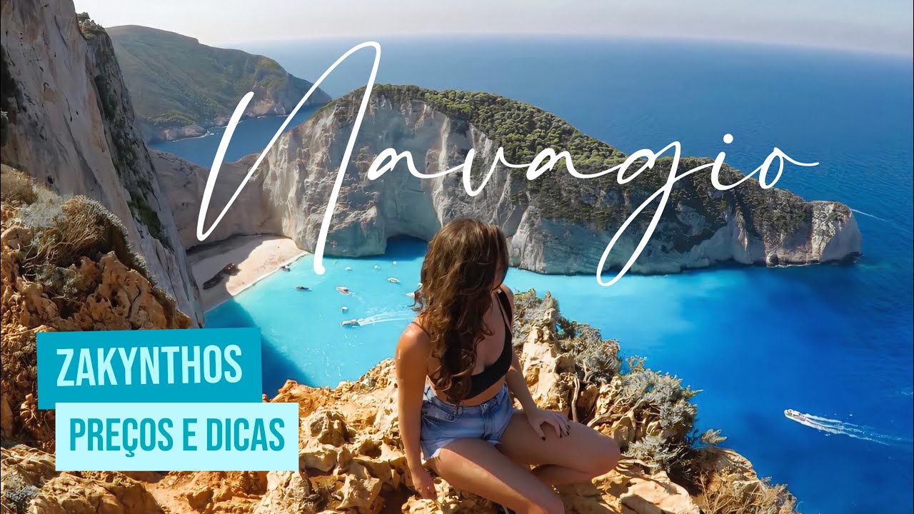 NAVAGIO BEACH, GRÉCIA: Dicas da praia MAIS BONITA do MUNDO em Zakynthos