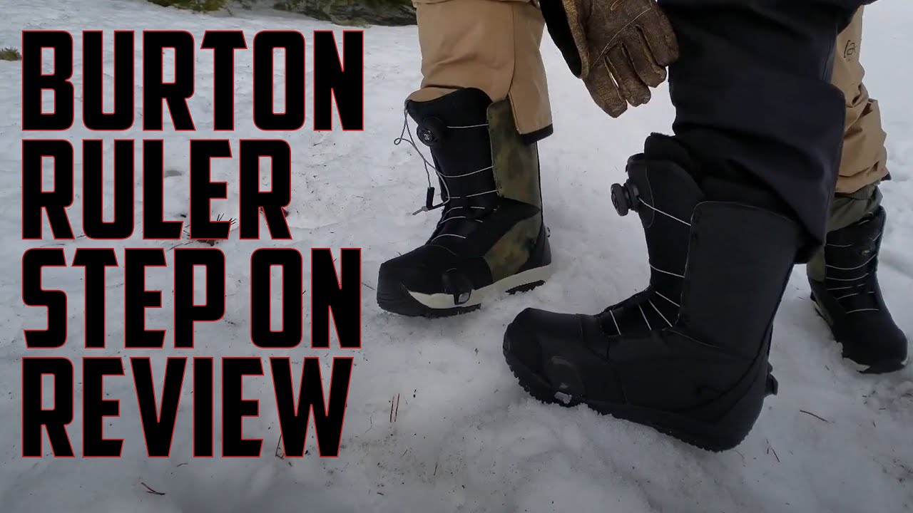 Burton Ruler Step On 2019 Snowboard Boot Review