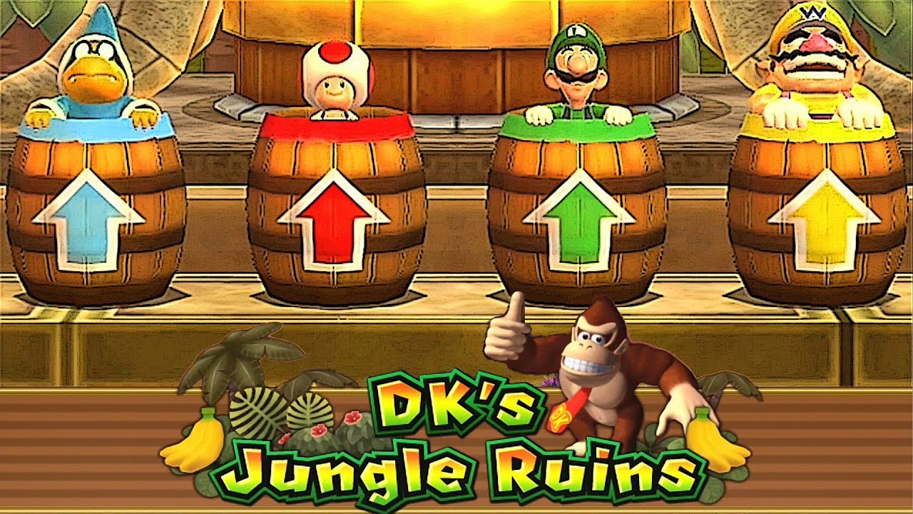 Mario Party 9 DK's Jungle Ruins ◆Magikoopa vs Toad vs Luigi vs Wario Master Difficulty #10