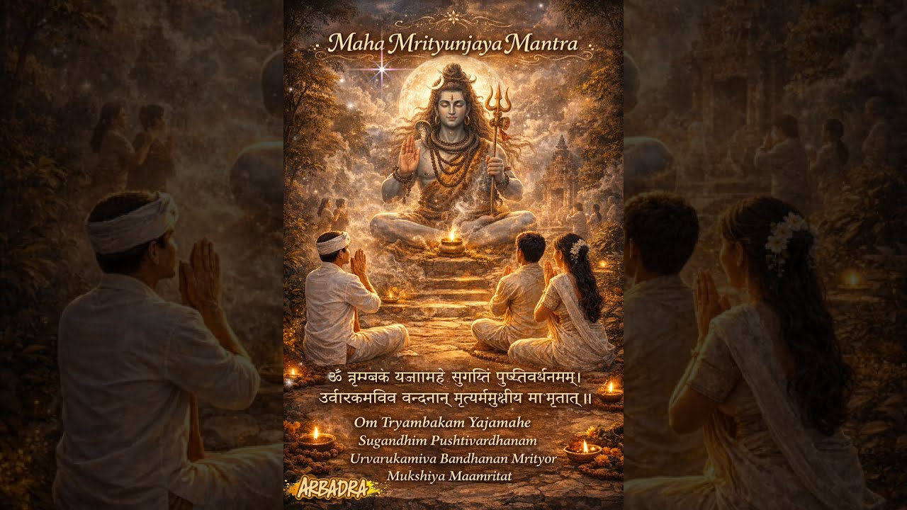 MAHA MRITYUNJAYA MANTRA - KETENANGAN, PENYEMBUHAN DAN PERLINDUNGAN - ARBADRA CHANNEL