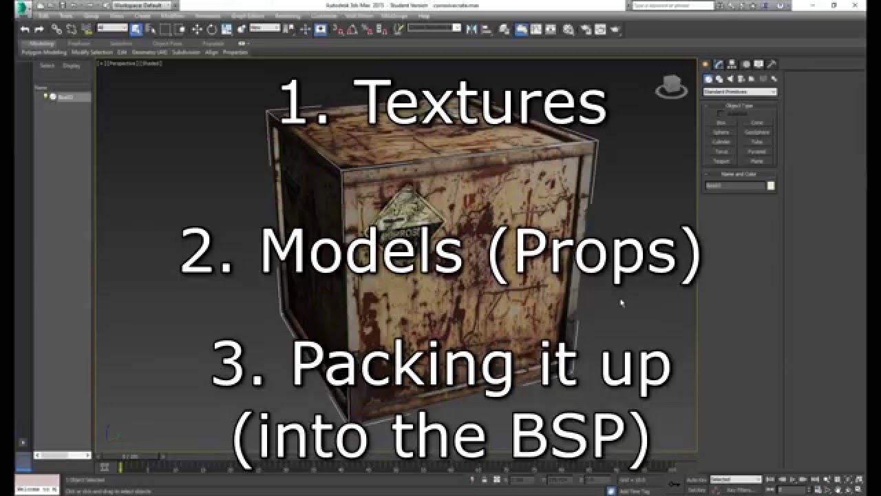 HAMMER: Advanced Tutorial #6 Part 2 Custom Models (Props)