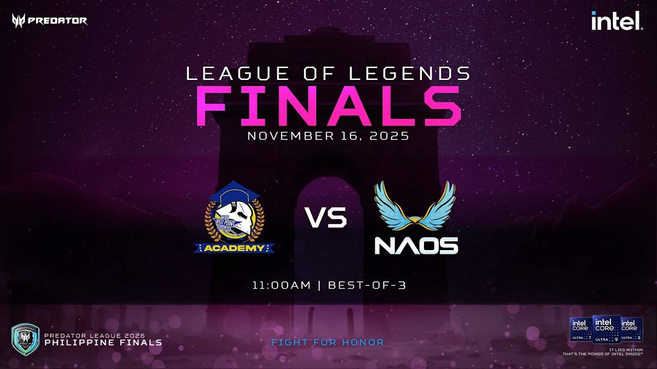 PREDATOR LEAGUE PH 2026 &ndash; LEAGUE OF LEGENDS FINALS #FightForHonor #PLPH26
