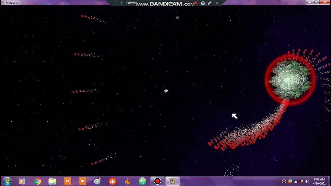 Mindustry V6 - Updated Bullet Hell Boss (Unit Test)