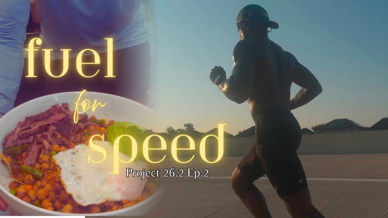 Elite Marathon Fueling | Grocery Haul + Training Day Project 26.2 Houston Marathon Edition Ep. 2