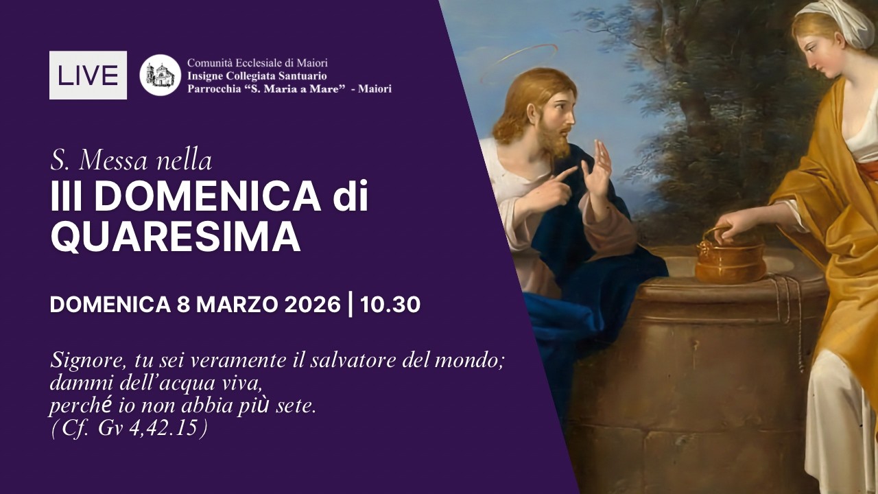 🟣LIVE | S. Messa nella III Domenica di Quaresima