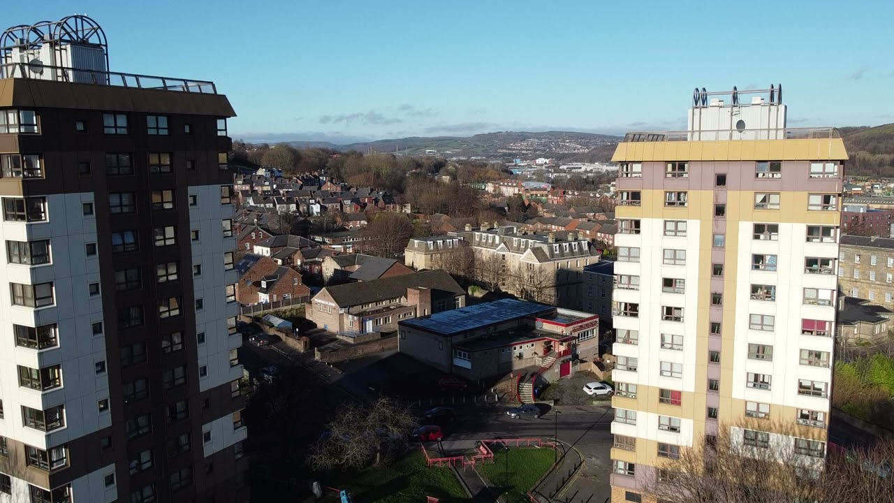 Drone flying in Sheffield with pidge