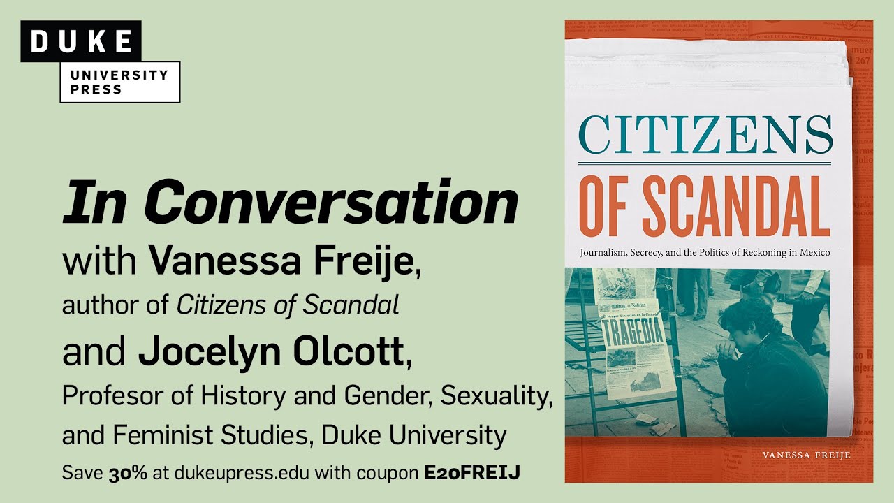 In Conversation with Vanessa Freije and Jocelyn Olcott