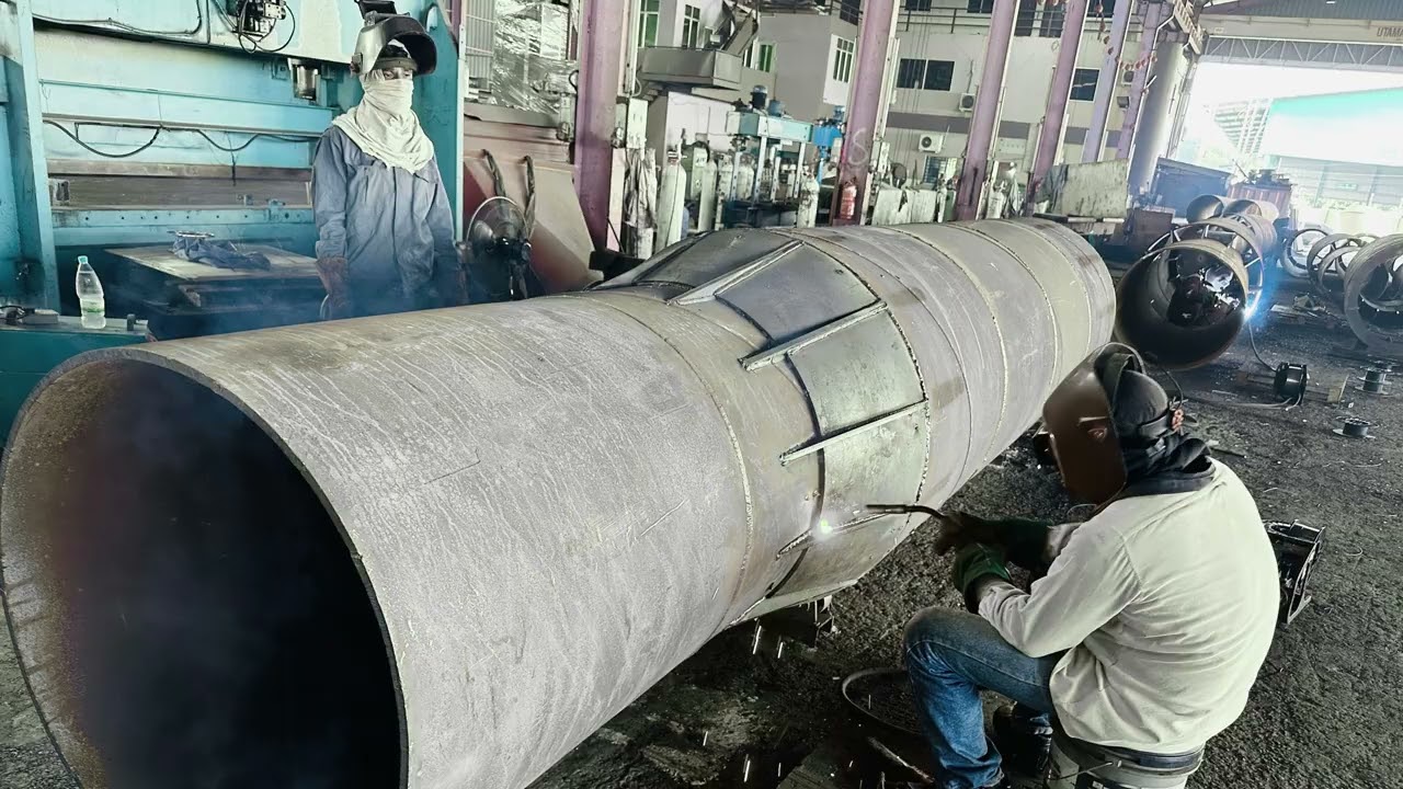 LHY Payra Project Fabrication & On Site Joint Weld Pipe Shoe
