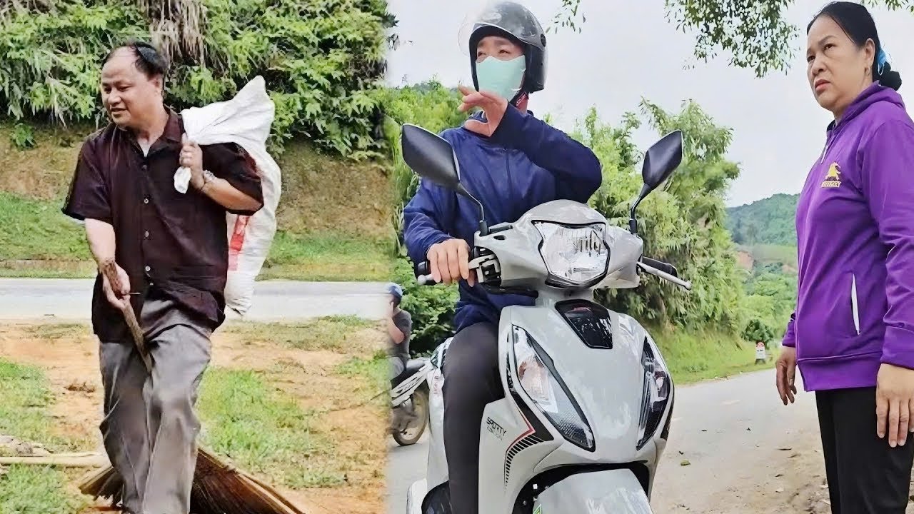 The doctor and mother rushed to find their father when they learned that he had left home.