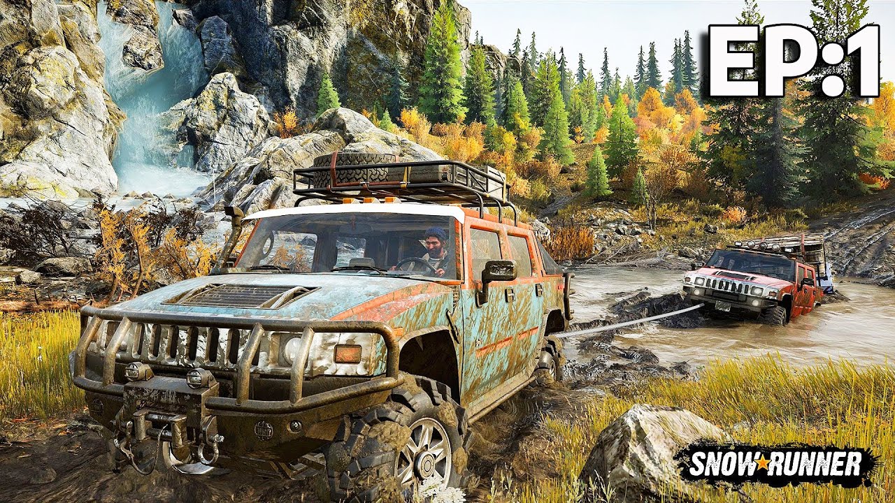 🔴Snow Runner EP:1 Challenging Truck Simulator Tamil LIVE!!