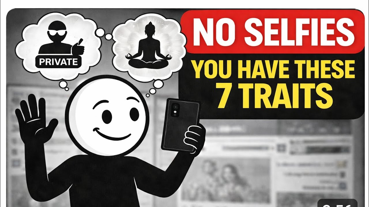 What Does it Mean if You Rarely—or Never—Post Selfies #Psychology #HumanBehavior #Mindset