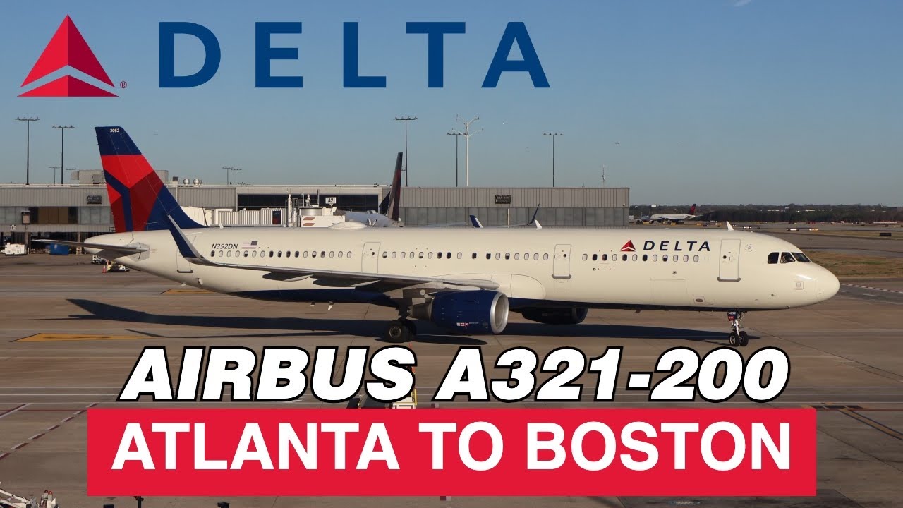 Trip Report Delta Air Lines Airbus A321-200 Atlanta (ATL) to Boston (BOS) Delta Main Cabin