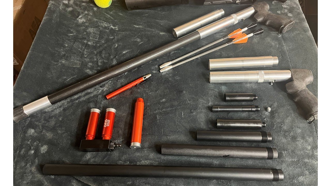 Изготовленный на заказ дробовик и пистолет Texoma Precision, использующие патроны AEA Harpoon VID...