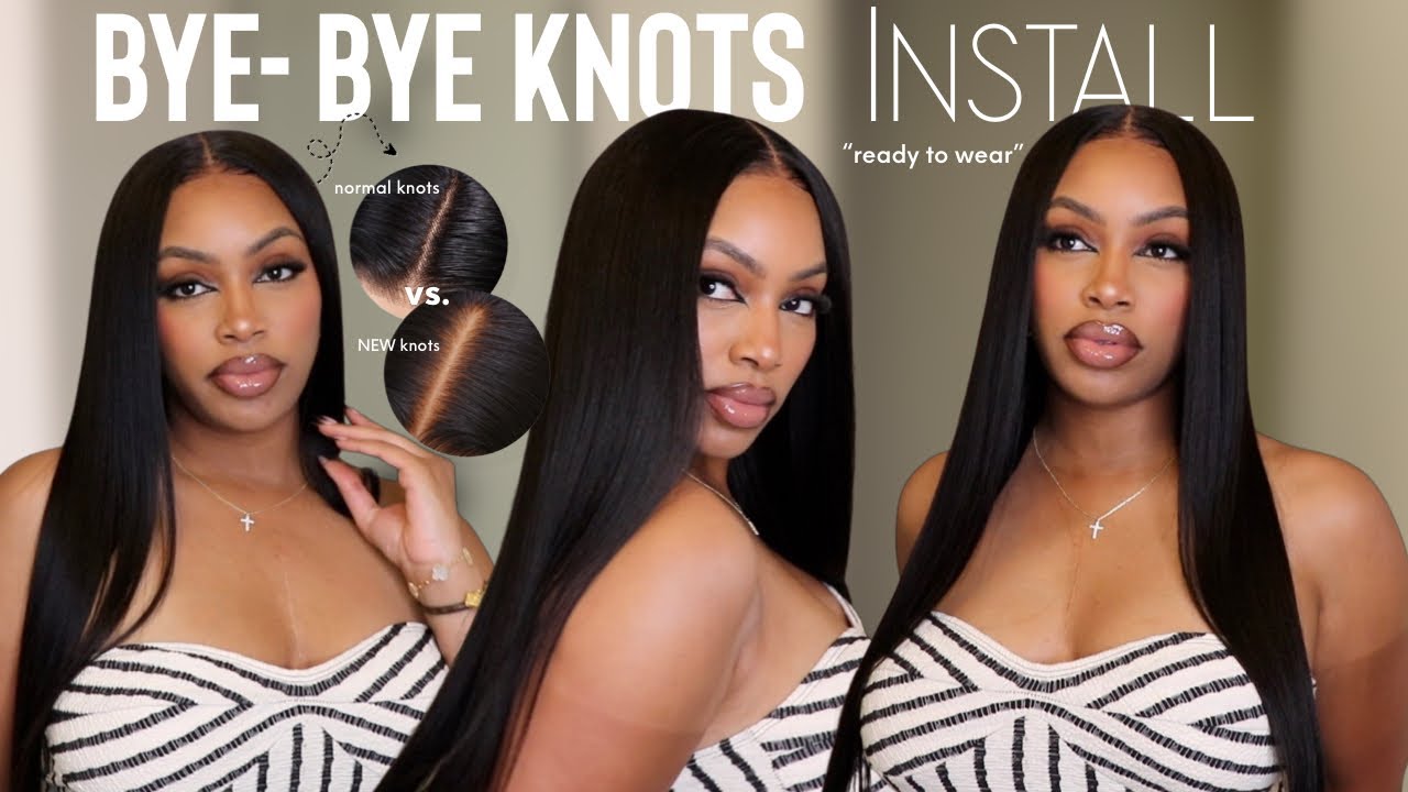 The BEST Glueless Yaki Straight Wig For Beginner! Very REALISTIC & NATURAL Look Ft UNice Hair