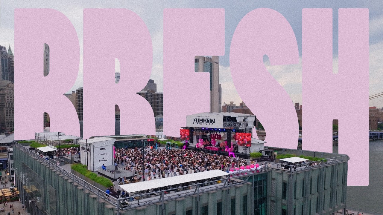 LIVE AT NEW YORK CITY ROOFTOP | REGGEATON & HITS | BRESH AT PIER 17 | PART 1