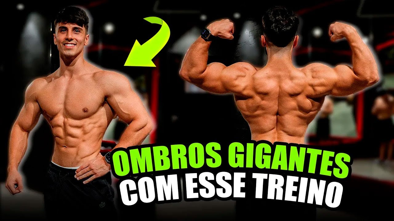 TREINO DE OMBROS COM MARCELO TOLEDO - EXPLODA SEUS OMBROS COM ESSAS DICAS!