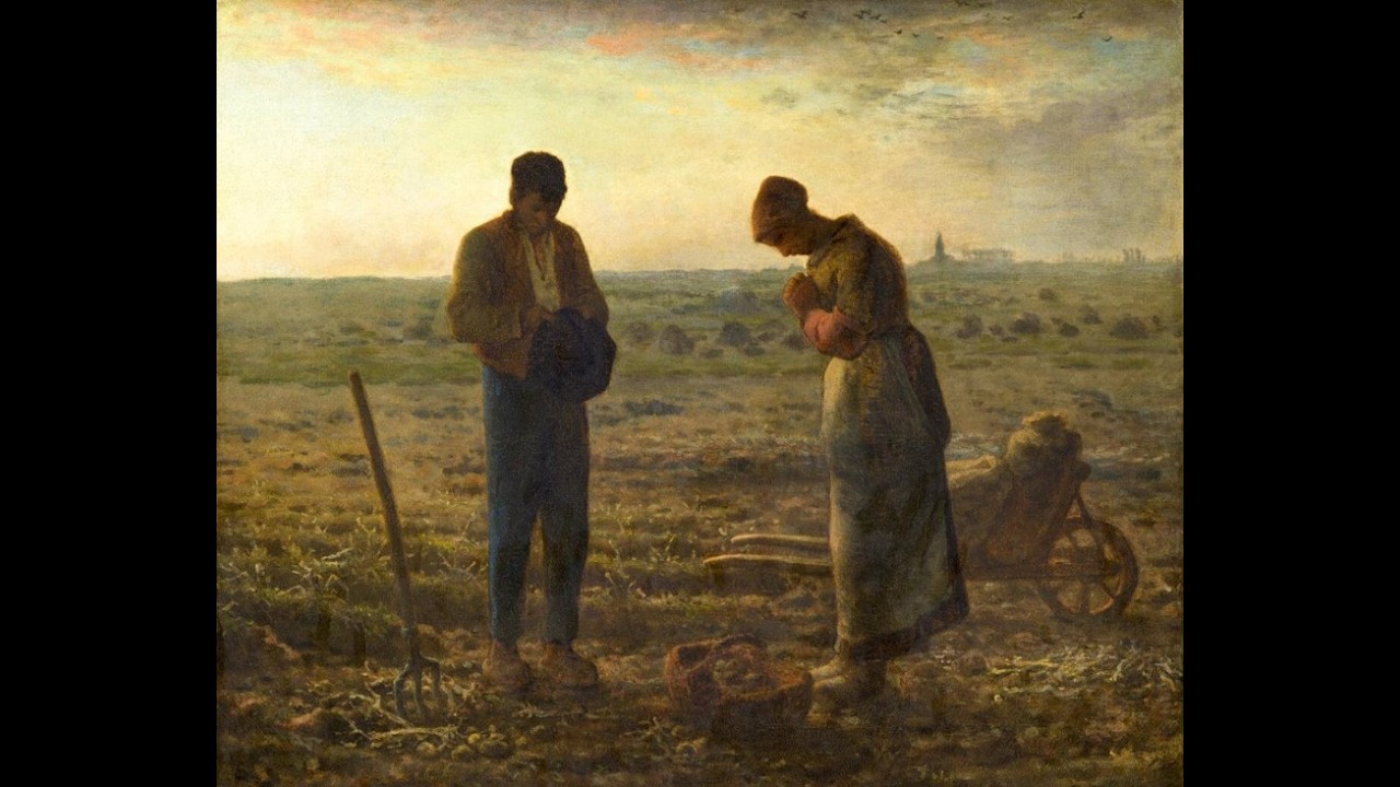Curs: Llegir obres d'art. Jean-François Millet: L'Angelus