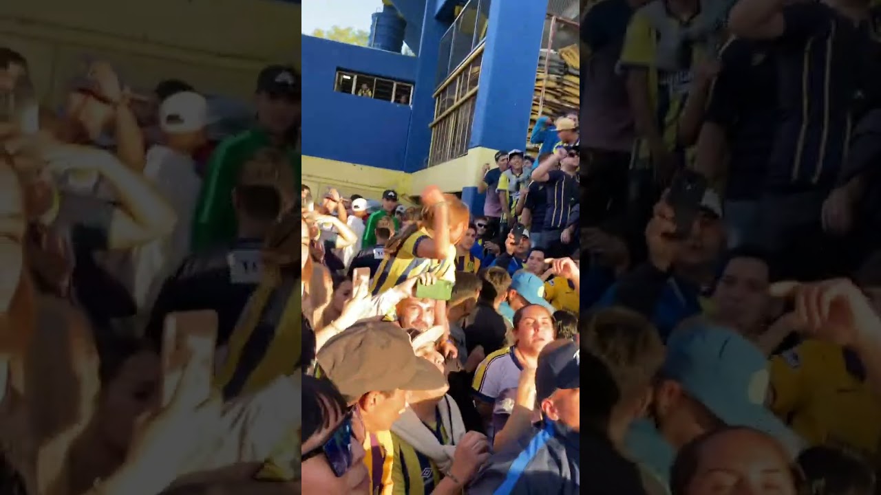 Rosario central hinchada previa