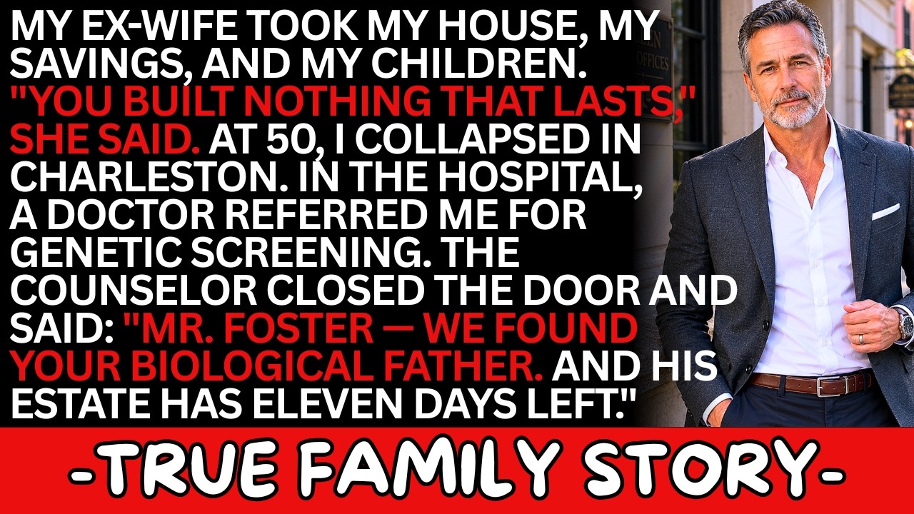 Ex-Wife Took My House and Kids. At 50 I Collapsed. A DNA Match Changed Everything | Story Time