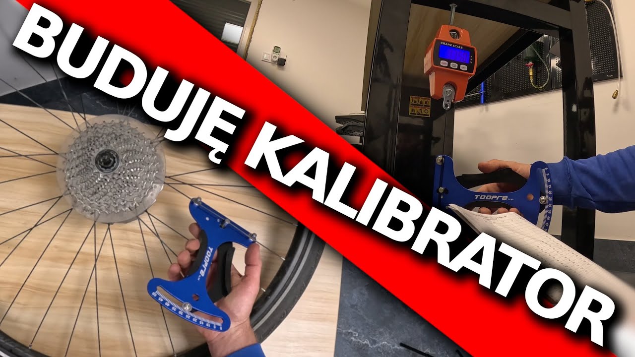 Tensometr do kół rowerowych, obsługa i kalibracja